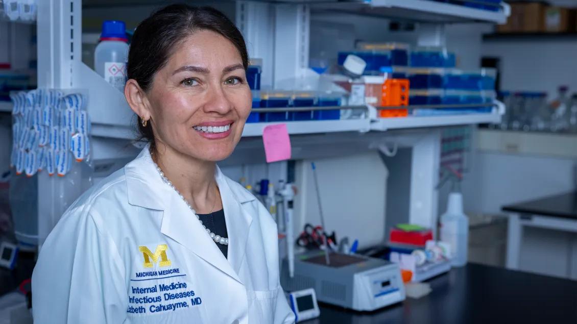 dr cahuayme-zuniga ID clinical service chief
