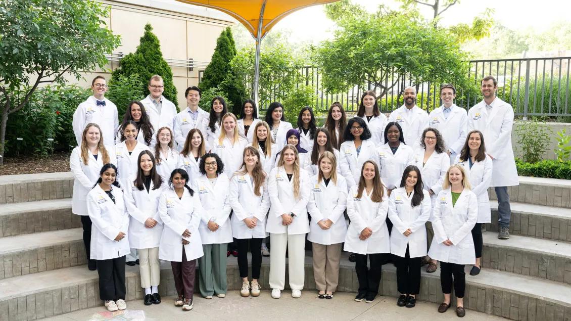 Pediatrics residency team members