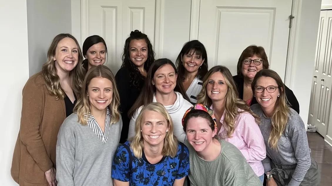 Group shot of the nurse practitioners of the Pediatric Critical Care Nurse Practitioner Program