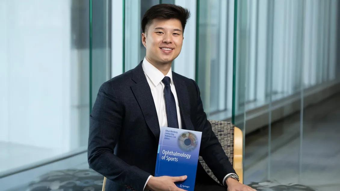 Dr. Joshua Ong’s latest textbook, Ophthalmology of Sports,published in July 2025, emerged from collaborations studying athletic visual performance