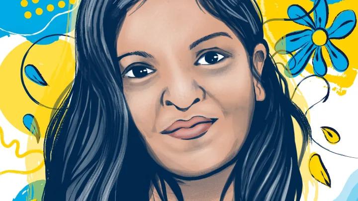 Graphic depiction of Chesta Jain