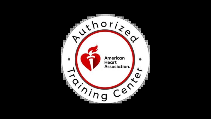 AHA authorized training center graphic