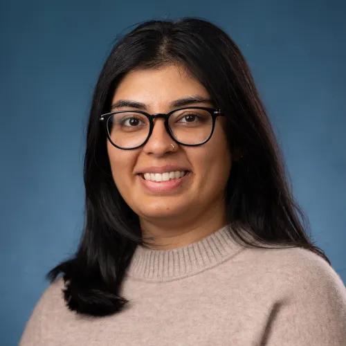 headshot of Vishakha Choudhary