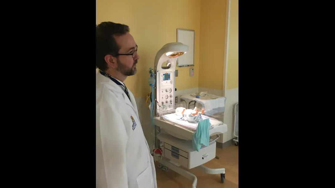 baby simulation in nicu