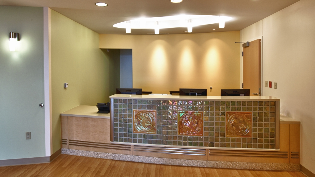 welcome center of the obgyn clinic