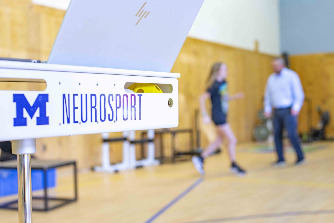 View of the neurosport banner image 