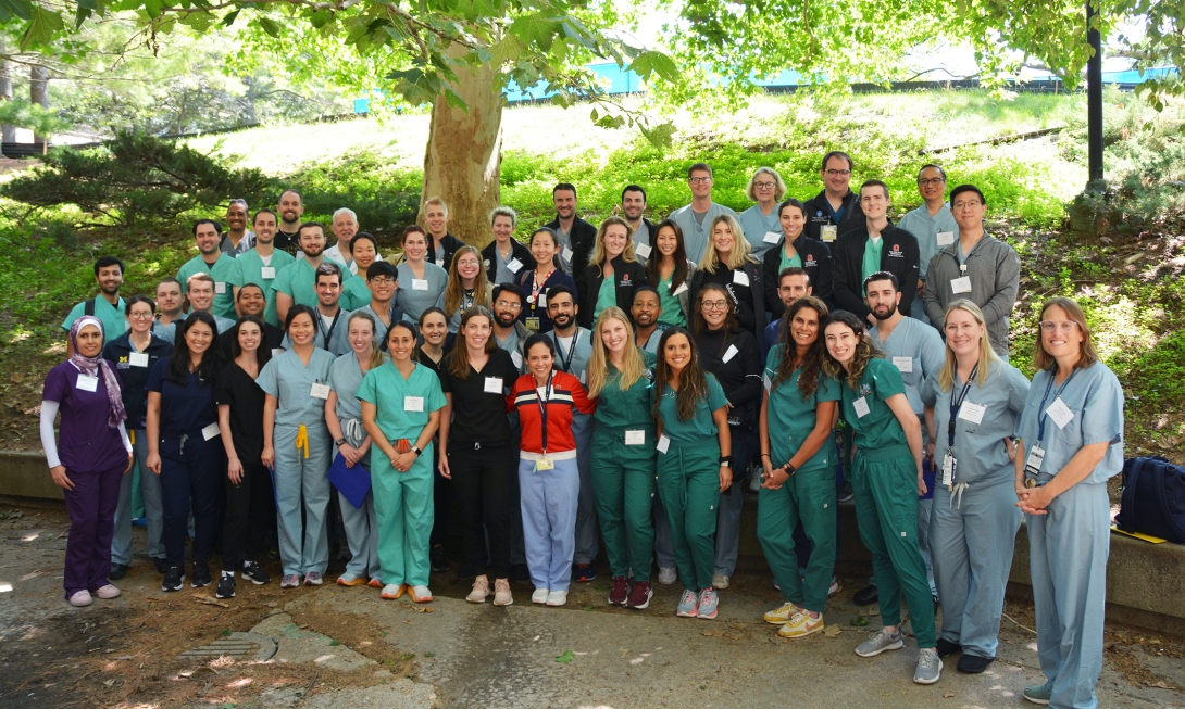 Group photo of the Otolaryngology ORL boot camp