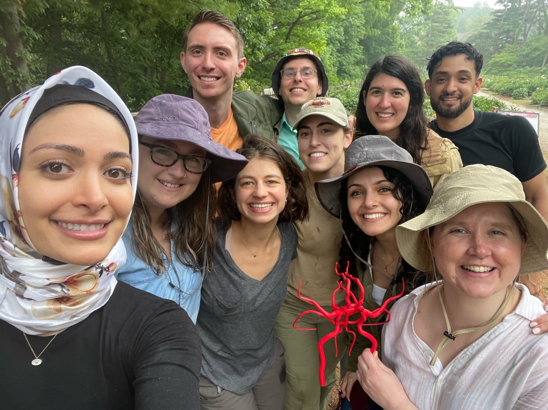 A neurology residents group goes on an outing