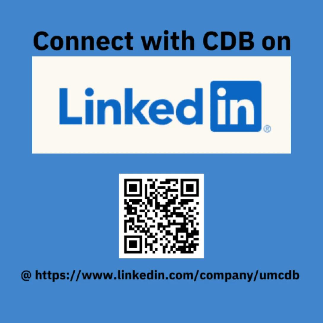 cell and developmental biology connect on Linked In QR code