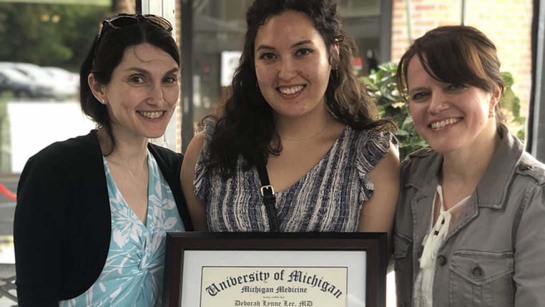 Allergy fellows pose for a photo