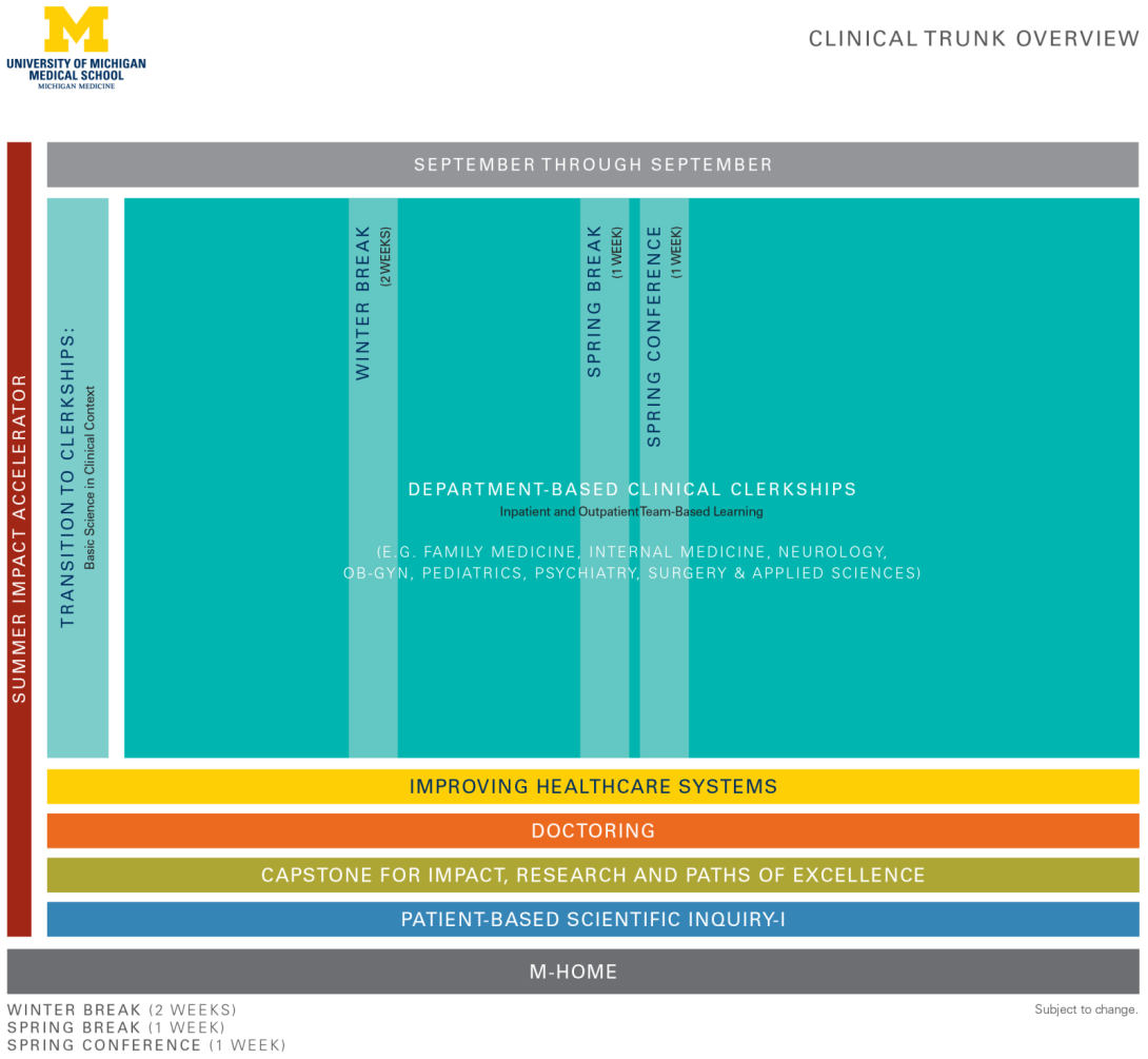 Clinical Trunk overview diagram