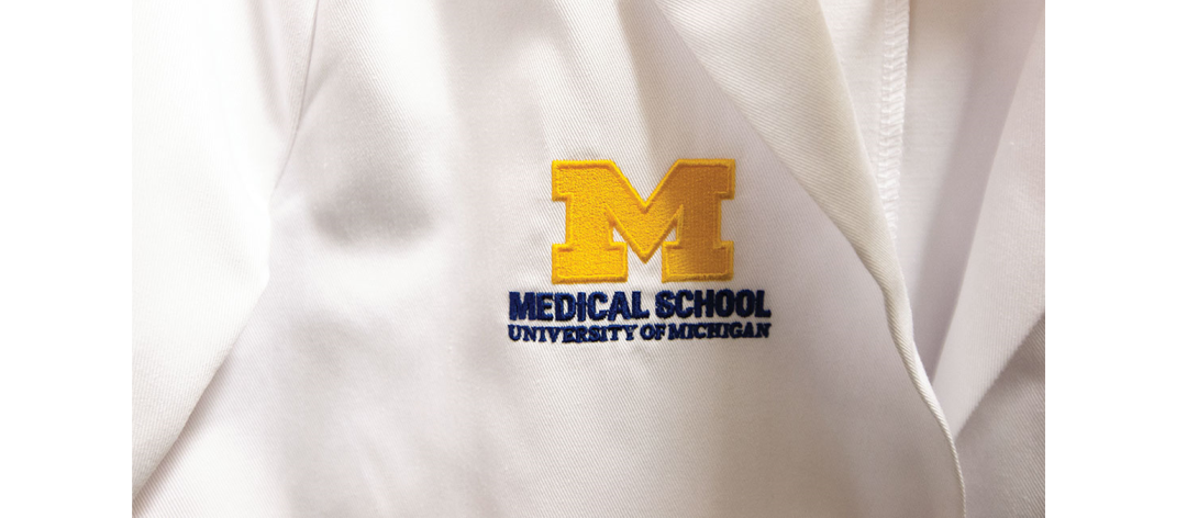 medical coat closeup M