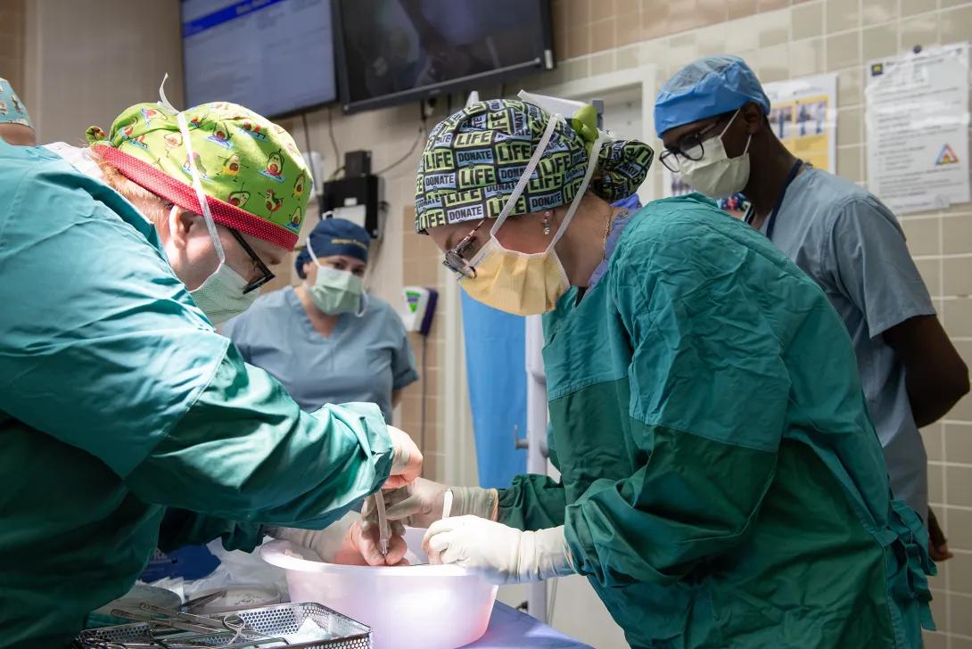 Transplant surgery fellow Tiffany Zens
