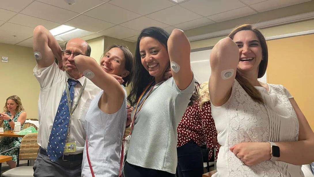 Endocrinology fellows with Dr. Richard Auchus