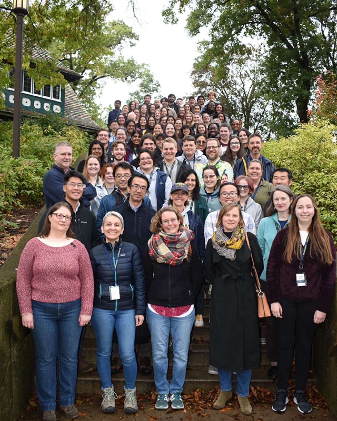 Group photo of human genetics department 