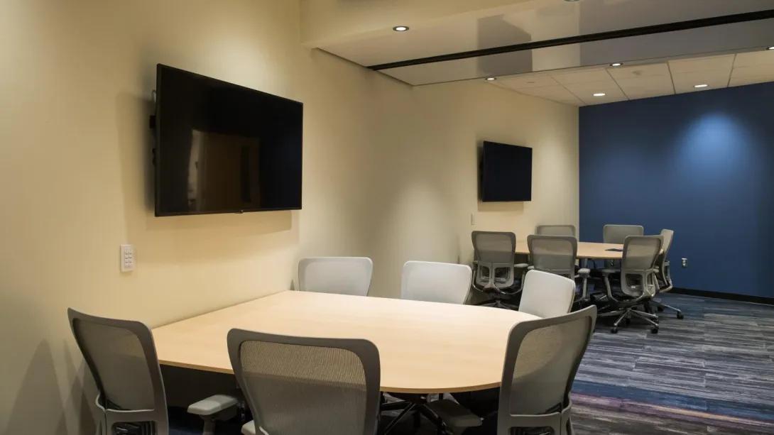 A conference room