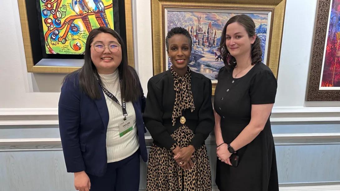Drs. Hojin Lee, Crystal Holmes, and Stephanie Behme