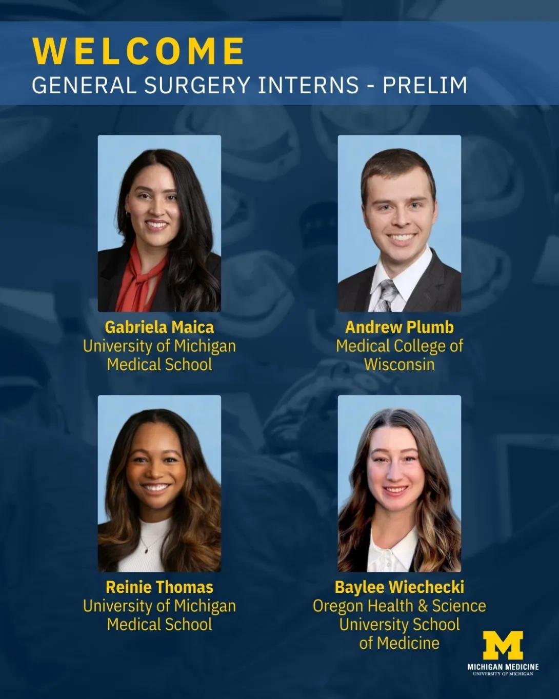 General Surgery Prelim Welcome Graphic