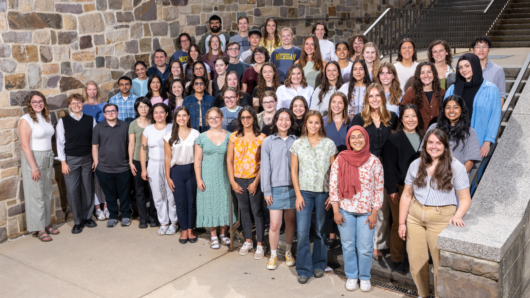 large group of diverse students