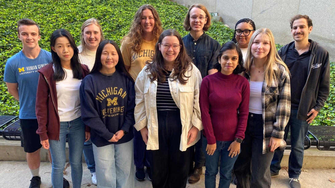 Group of students outside