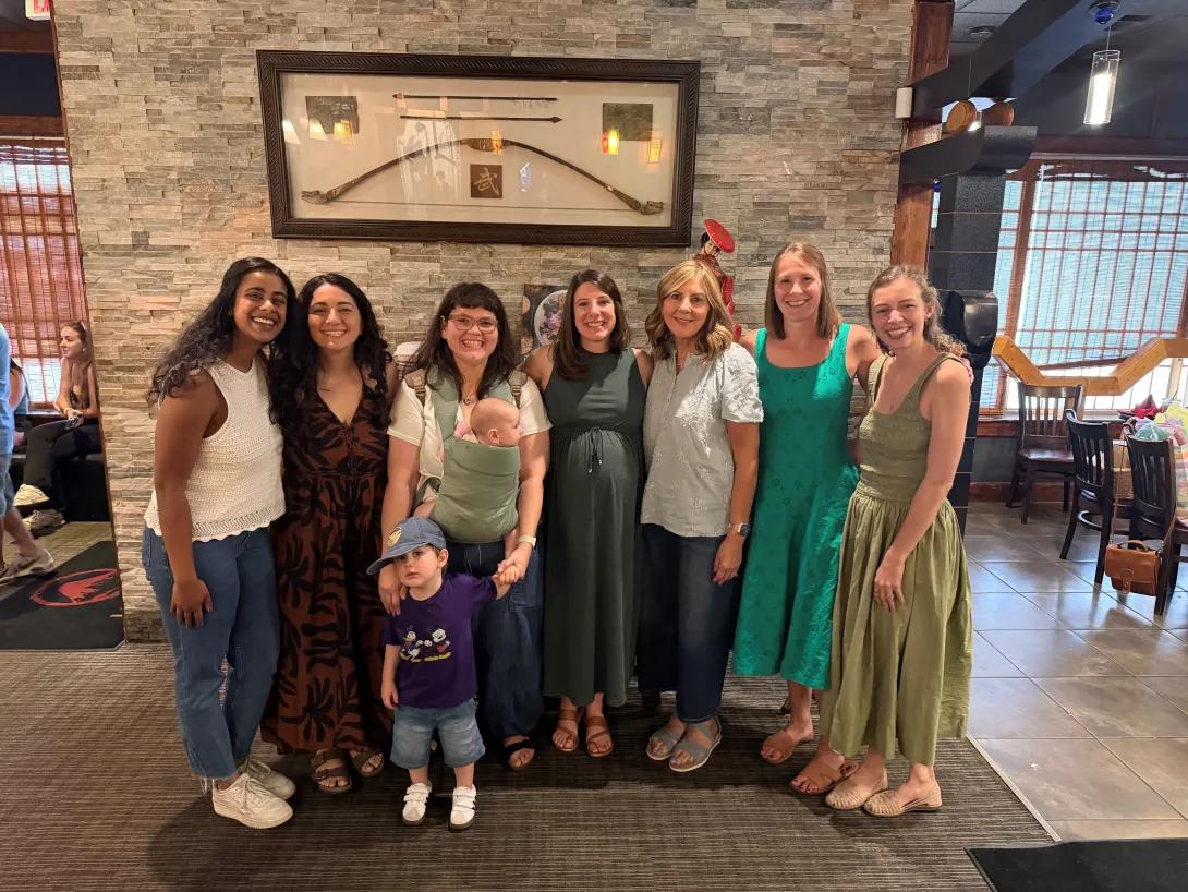 Hospital medicine faculty and fellows graduation celebration.