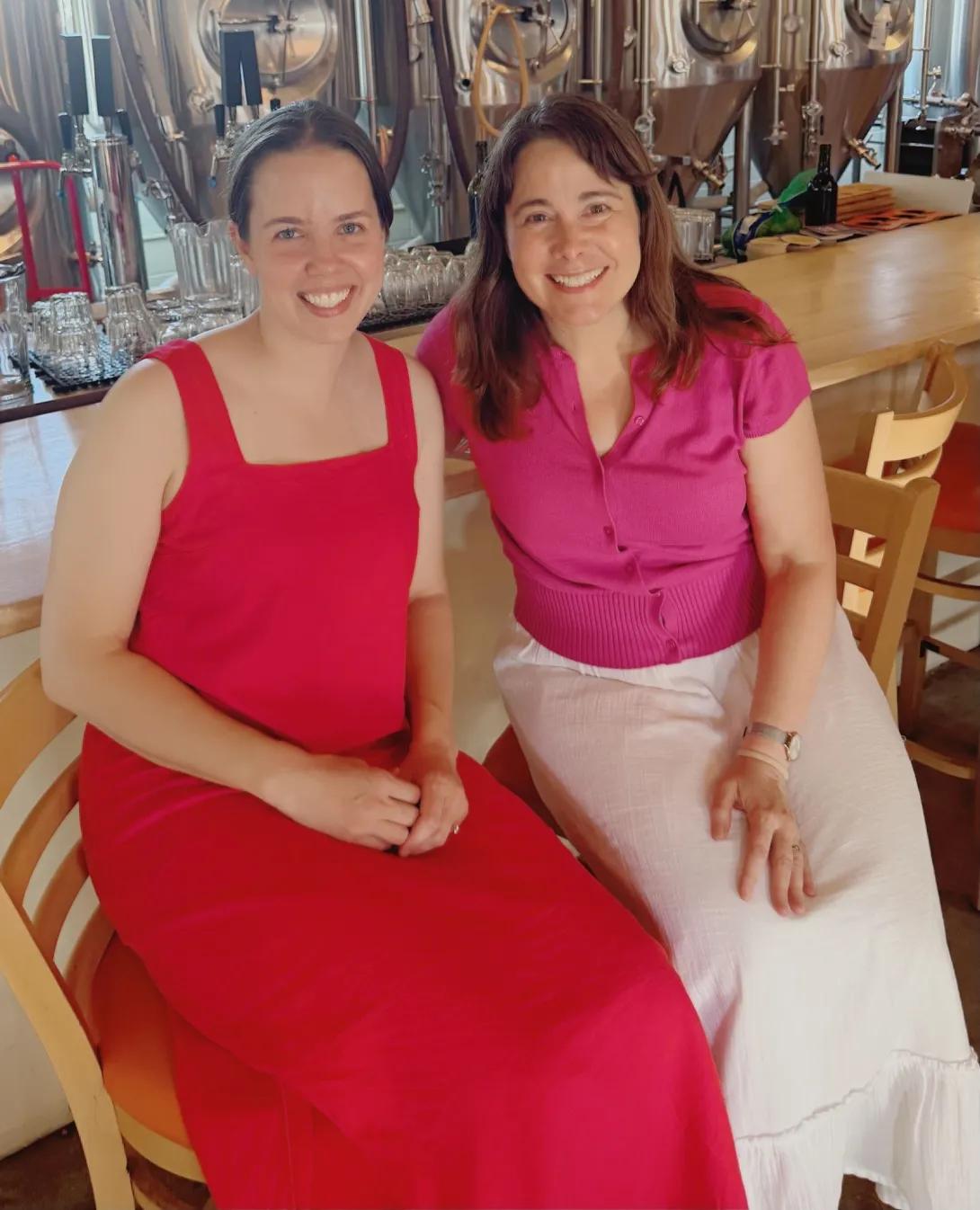 Alana Otto (left) and Katie Miller (right)